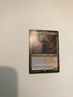 Bjorna, Nightfall Alchemist : Stranger Things MTG Magic the Gathering NM, secret - Image 3