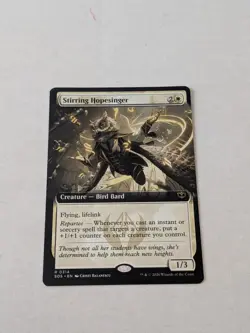 Stirring Hopesinger - Extended Art MTG Secrets of Strixhaven - Image 1
