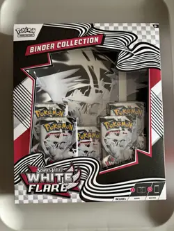 Pokemon White Flare Binder Collection Box - Image 1