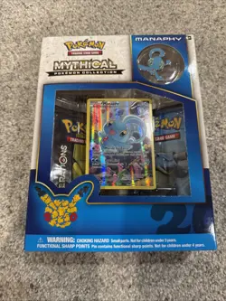 2016 Pokemon Manaphy Mythical Collection Box Sealed XY Generations Booster Packs - Image 1