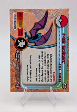 2000 Topps Chrome Pokemon: Golbat #42 - NM - Image 2