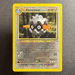 Forretress - 21/75 - Neo Discovery - Pokemon - Rare - Played - Image 1