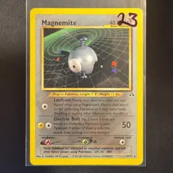 Magnemite - 26/75 - Neo Discovery - Pokemon - Rare - Damaged - Image 3