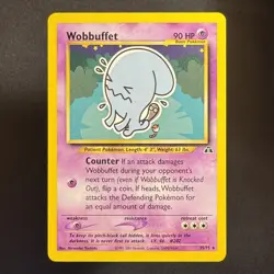 Wobbuffet - 35/75 - Neo Discovery - Pokemon - Rare - Played - Image 1