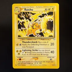 Raichu - 21/64 - Neo Revelation - Pokemon - Rare - Played - Image 1
