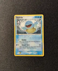 Pokemon EX FIRERED&LEAFGREEN - #83/112 Squirtle - Reverse Holo - ENG - MP/LP - Image 3
