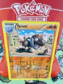 Pokemon Tyrunt 61/111 Furious Fists Reverse Holo MP - Image 1