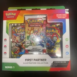 🔥Pokemon TCG First Partner Illustration Collection Series 1 New Sealed - Image 1
