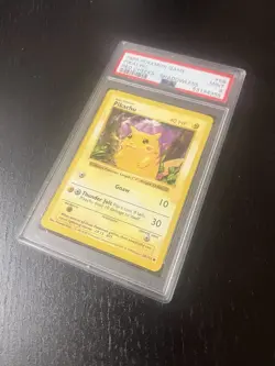 No Reserve PSA 9 1999 POKEMON BASE SET RED CHEEKS-SHADOWLESS #58 PIKACHU RARE - Image 3