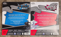Pokemon TCG Black Bolt and White Flare Binder Collection Set of 2 NEW SEALED - Image 2
