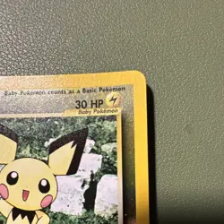 Pokemon Pichu Wotc Promo 35/53 30 HP Reverse Holo Promo 2001 English - Image 3