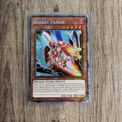 Yu-Gi-Oh! Rokket Tracer (RA05-EN015) 1st Edition Starlight Rare NM - Image 1