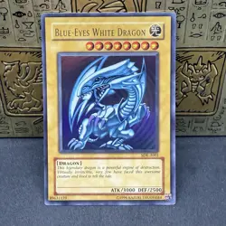 Yugioh Blue-Eyes White Dragon SDK-A001 Ultra Rare VLP - Image 1