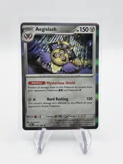 Aegislash 134/182 Reverse Holo Rare Pokemon Paradox Rift - Image 1