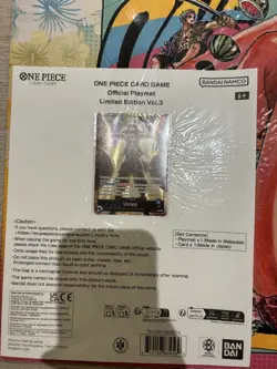 One Piece TCG Official Nami Playmat with promo Limited Edition Vol.3 | English - Image 2