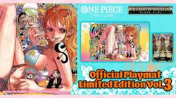 One Piece TCG Official Nami Playmat with promo Limited Edition Vol.3 | English - Image 3