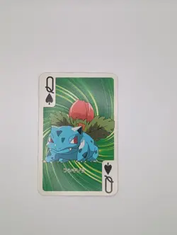 Televi-kun Pokemon Poker Card Bulbasaur Ivysaur Venusaur Jack Queen King - Image 5