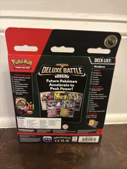 Pokemon Trading Cards - Deluxe Battle Deck - MIRAIDON EX (60-Card Deck, Box+) - Image 2