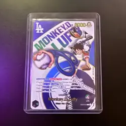 One Piece CCG Monkey D. Luffy Leader Card EB02-010 5000 Power English - Image 1