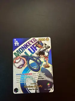 One Piece CCG Monkey D. Luffy Leader Card EB02-010 5000 Power English - Image 4