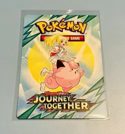 Lillie's Clefairy Trainer Tips Card Journey Together Build & Battle Pokemon TCG - Image 1