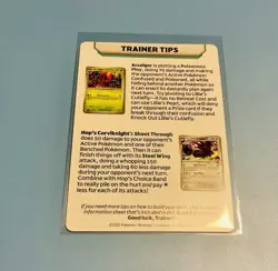Lillie's Clefairy Trainer Tips Card Journey Together Build & Battle Pokemon TCG - Image 2