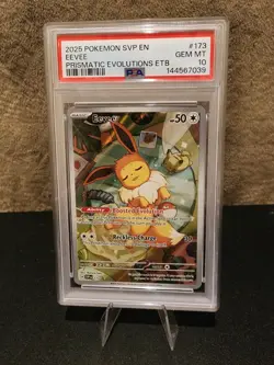 PSA 10 Graded Eevee Promo Alt Art Scarlet & Violet #173 Pokemon TCG Card - Image 1