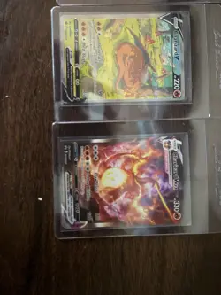 Pokemon Sword & Shield Charizard VSTAR 018/078 VMAX V Full Art Foil 3 Card Lot - Image 4