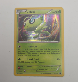 Pokemon Celebi XY Black Star Promo XY187 Holo Basic 70 HP English 2017 Card - Image 1