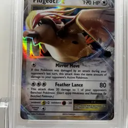 2016 Pokemon XY: Evolutions - PIDGEOT EX #64/108 - PSA 8 NEAR MINT - MINT - Image 3