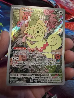 Pokemon Kecleon 213/191 Illustration Rare Holo Card Surging Sparks Mint - Image 1