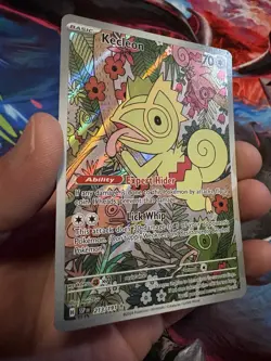Pokemon Kecleon 213/191 Illustration Rare Holo Card Surging Sparks Mint - Image 2