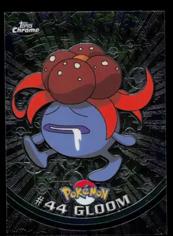 Pokemon Card - Gloom Topps Chrome TV Animation Edition 44 Foil - Image 1