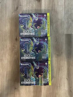 *NEW* x3 Magic The Gathering: Edge of Eternities Collector Omega Box **INHAND** - Image 1