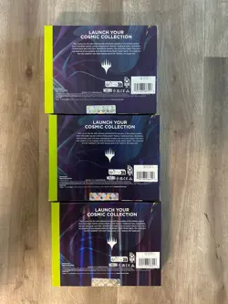 *NEW* x3 Magic The Gathering: Edge of Eternities Collector Omega Box **INHAND** - Image 2