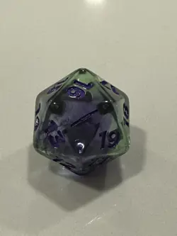 Ninja Turtles Treasure Pack D20 Spindown Acrylic Tokens - TMNT MTG -Donatello - Image 2