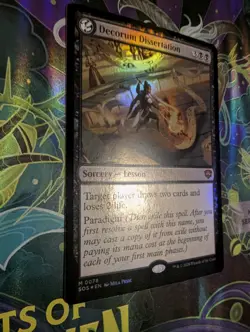MTG Decorum Dissertation Secrets of Strixhaven (SOS) Foil NM - Image 3