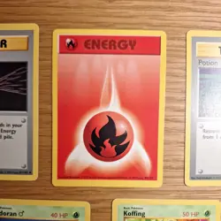 x5 Base Set Shadowless Non Holo Bundle Pokemon Cards 1999 WOTC Pokemon TCG LP - Image 3