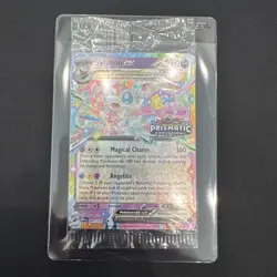 Sylveon ex 041/131 Pokemon Prismatic Evolutions Stamped Promo SEALED - Image 1