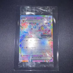 Sylveon ex 041/131 Pokemon Prismatic Evolutions Stamped Promo SEALED - Image 2