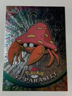 2000 Topps Chrome Pokemon Series 1 #47 Parasect FREE COMBINED SHIPPING - Image 1
