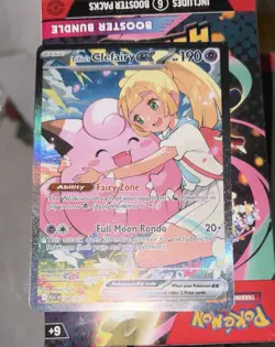 Pokemon Ascended Heroes Lillie's Clefairy ex Special Illustration Rare 280/217 - Image 1