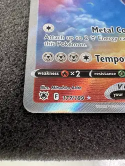 Pokemon Origin Forme Dialga V 177/189 (Alternate Full Art) Astral Radiance Rare - Image 3