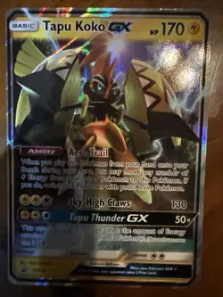 Tapu Koko GX Pokemon Sun & Moon Black Star Promo SM33 - Image 1