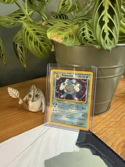 Pokemon Poliwrath 13/102 Base Set Holo 1999 WOTC Vintage LP/NM ✨ - Image 1