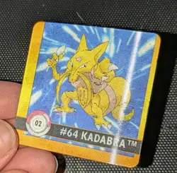 Pokemon Action Flipz #02 Abra & Kadabra Lenticular Premier Edition - Image 2