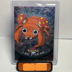 Paras # 46 - Topps Chrome - Series 1 - NM - Pokemon - 2000 - - Image 1