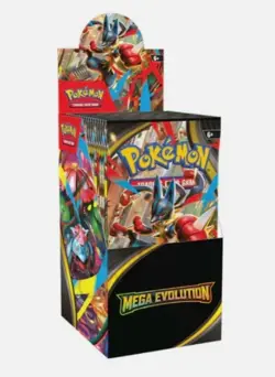 Pokemon TCG: Mega Evolution Half-Booster Box - Sealed (18 Pcks) - Factory Sealed - Image 1