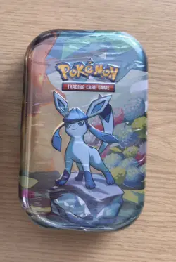 Pokemon TCG: Scarlet & Violet Prismatic Evolutions Mini Tin Glaceon⭐ SEALED ✅ - Image 1