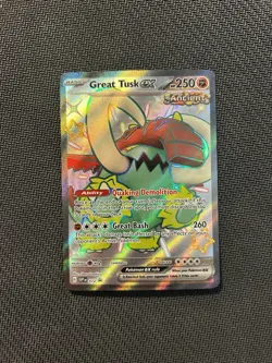 Pokemon TCG Great Tusk ex SVP 072! NM Condition! See Description! - Image 1